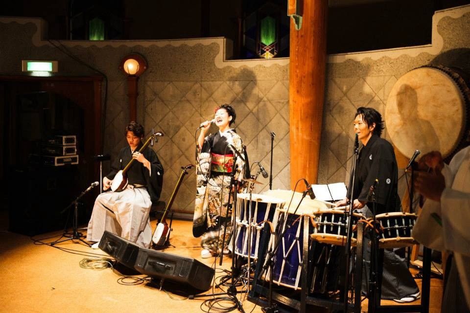 壱富士の演奏風景